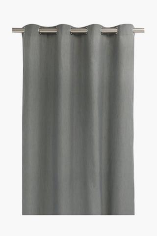Eyelet Montreal Textured Plain Curtain, 140x225cm