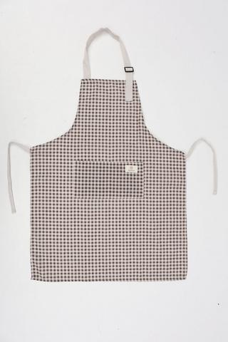 Check Cotton Apron