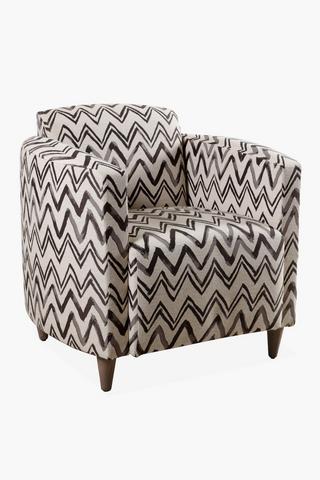 Ellen Geometric Tub Chair