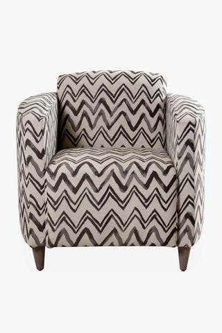Ellen Geometric Tub Chair