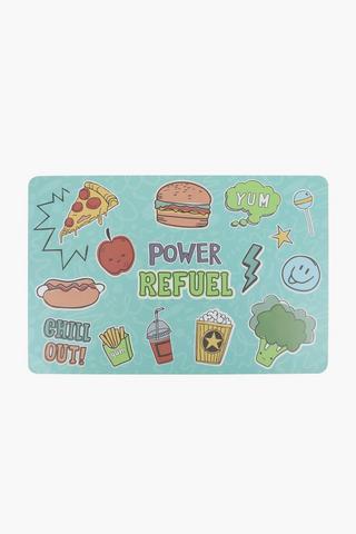 Pvc Carden Food Placemat