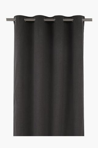 Eyelet Mia Blockout Woven Curtain, 140x225cm