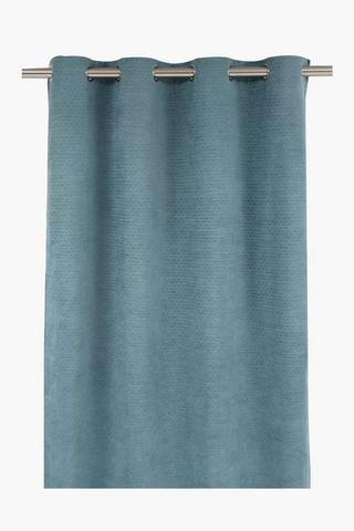 Eyelet Tia Blackout Woven Curtain, 140x225cm