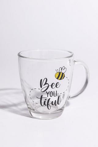 Honey Bee Script Mug