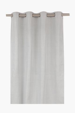 Eyelet Mia Blockout Woven Curtain, 140x225cm