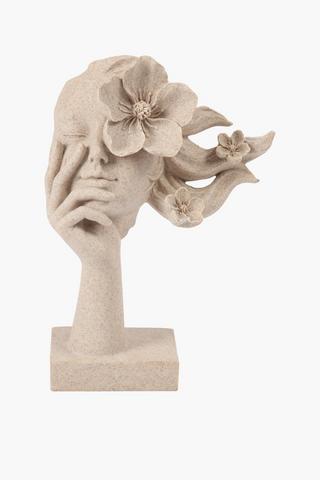 Neo Classic Portrait Statue, 20.5x28.5cm