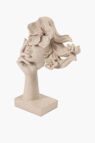 Neo Classic Portrait Statue, 20.5x28.5cm