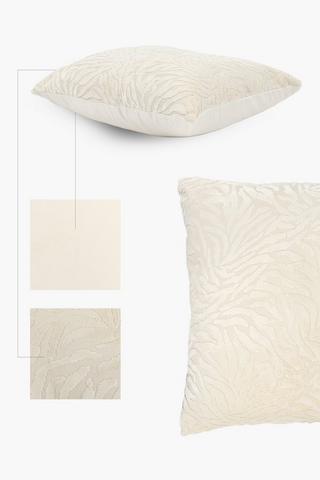 Premium Velvet Leo Feather Scatter Cushion, 60x60cm