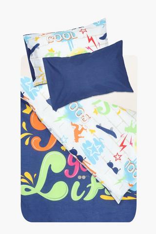 Colab Zonke Ntobela Polycotton Fetch Your Life Duvet Cover Set