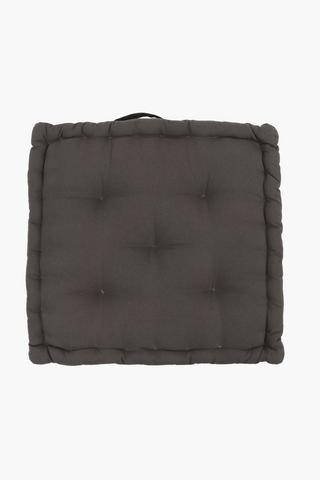 Plain Cotton Mattress Cushion 40x40x10cm