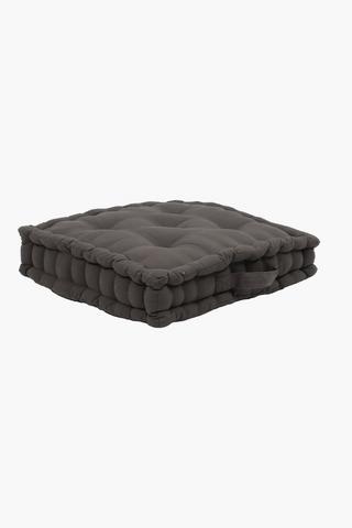 Plain Cotton Mattress Cushion 40x40x10cm