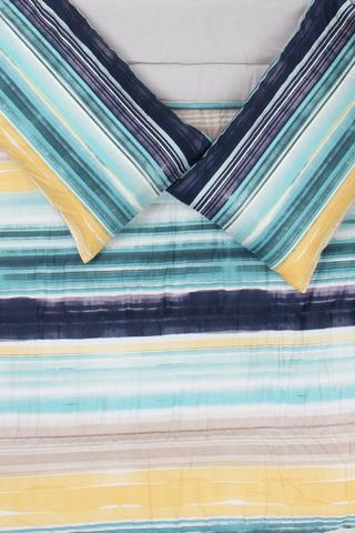 Soft Touch Multi Stripe Comforter Set