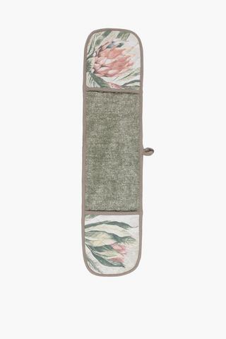 Printed Floral Cotton Double Oven Glove