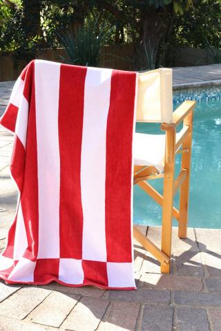Cotton Cabana Stripe Beach Towel, 70x140cm