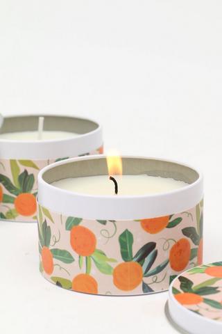 2 Pack Citronella Tin Candles, 230g