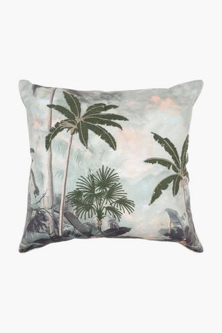 Premium Embroidered Hixon Palm Feather Scatter Cushion, 60x60cm