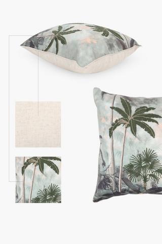 Premium Embroidered Hixon Palm Feather Scatter Cushion, 60x60cm