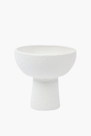 Beaten Ceramic Bowl, 30cm