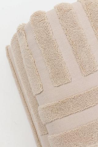 Premium Cotton Manhattan Zero Twist Border Towel