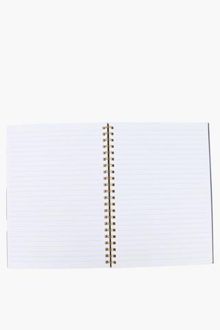 Script Spiral Notebook A4