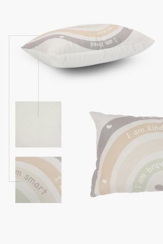 Milano Rainbow I Am Strong Kids Scatter Cushion, 30x50cm