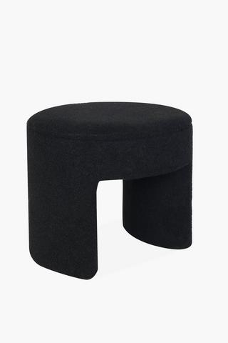 Arc Plush Ottoman