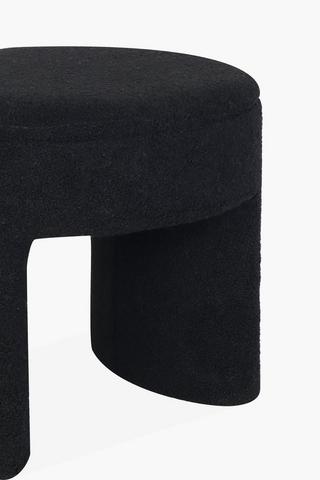 Arc Plush Ottoman