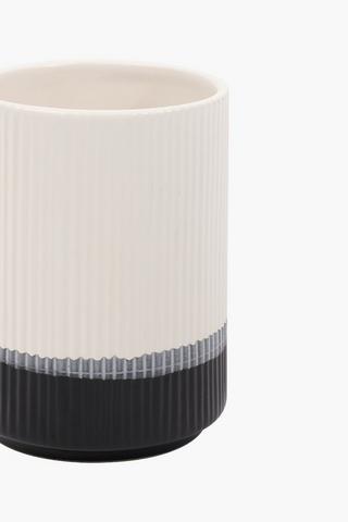 Ceramic Monochrome Utensil Holder
