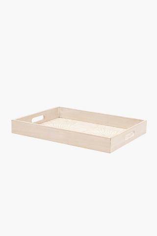 Carved Wooden Serving Tray