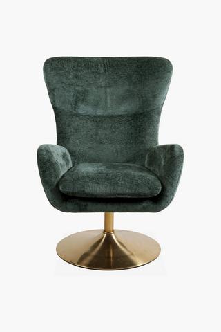 Retro Wingback Chair