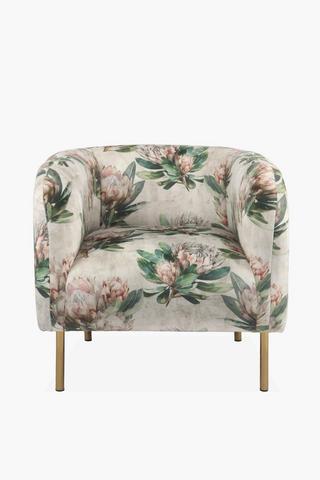 Protea Bloom Armchair