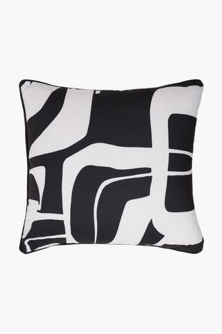 Printed Patio Uv Faro Scatter Cushion, 60x60cm