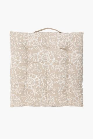 Printed Moody Chair Pad, 40x40cm