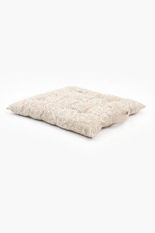 Printed Moody Chair Pad, 40x40cm
