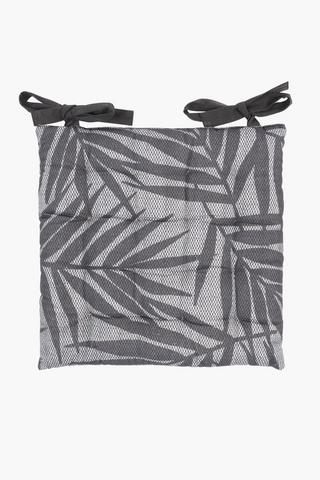 Printed Thompson Botanic Cotton Chairpad, 40x40m