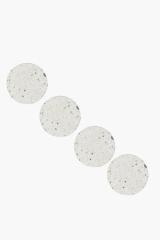 4 Pack Round Terrazzo Coasters