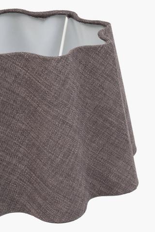 Dublin Scallop Lampshade, 28x18cm
