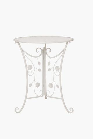 Rose Metal Bistro Set