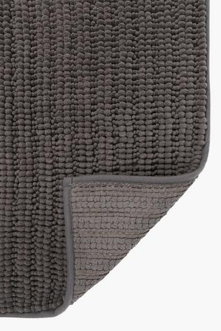 Micro Chenille Bobble Bath Mat Small, 40x60cm