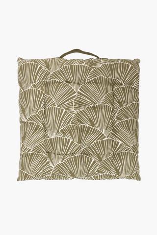 Botanic Cotton Chair Pad, 40x40cm