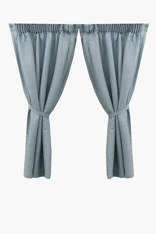 2 Pack Crepe Voile Cafe Curtain, 110x120cm