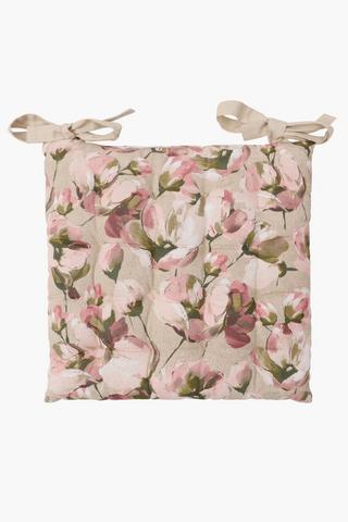 Printed Kira Chair Pad, 40x40cm