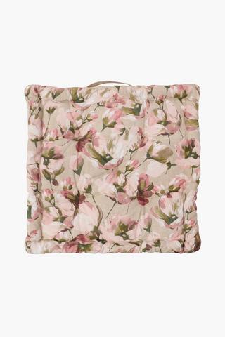 Printed Kira Mattress Cushion, 50x50x10cm