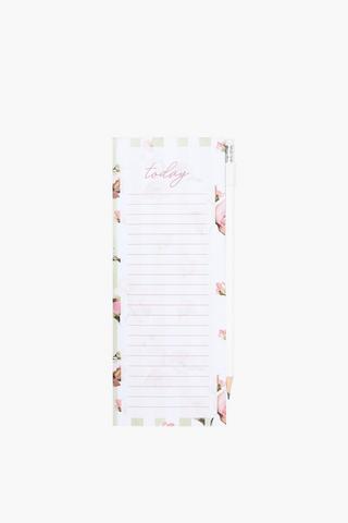 Paradise Notepad With Pencil