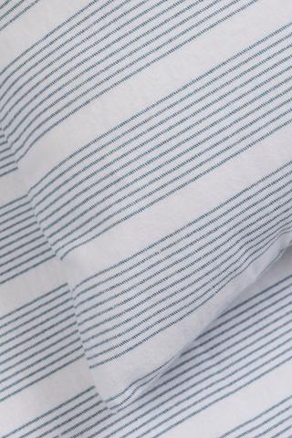Winter Premium Brushed Cotton Gander Stripe 2 Pack Standard Pillowcase