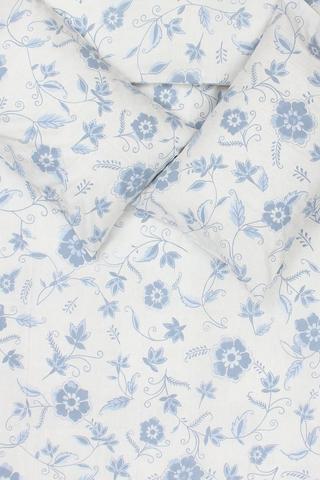 Cotton Mara Printed Classic Floral Duvet Cover Set