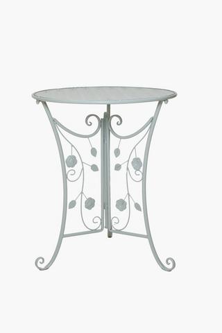Rose Metal Bistro Set