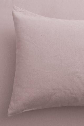 Winter Premium Brushed Cotton 2 Pack Standard Pillowcase