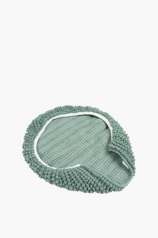 Micro Chenille Bobble Lid Cover