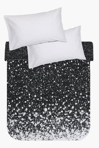 Polycotton Grotto Abstract Duvet Cover Set